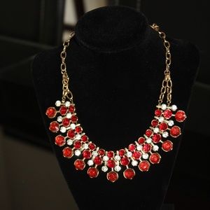 Bold and Beautiful!!! RED NECKLACE~*~*